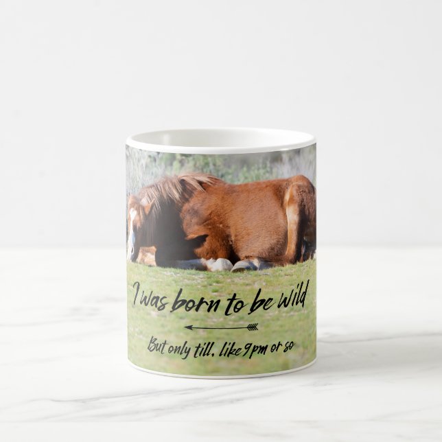 Born to be wild coffee mug (Center)