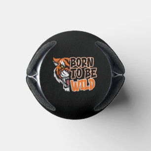 Born to Be Wild - Tiger Art Can Cooler