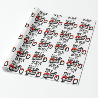 Born to Bike Wrapping Paper