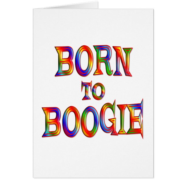 Born to Boogie (Front)
