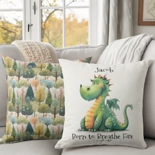 Born to Breathe Fire Cushion