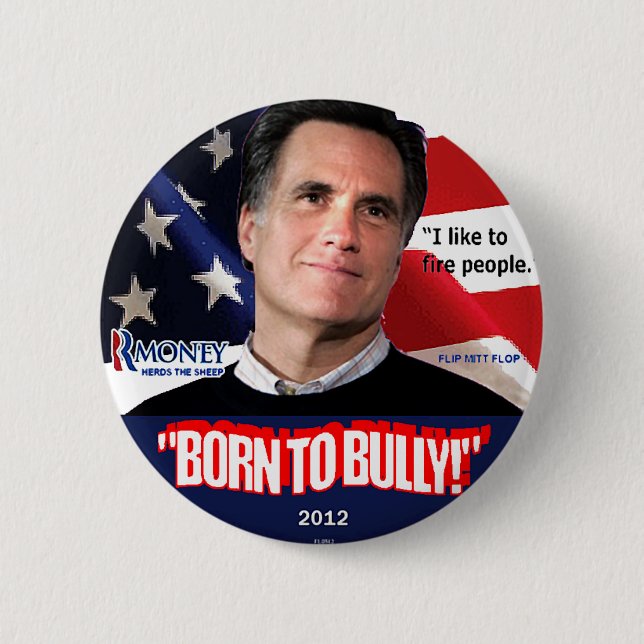 Born to Bully - Button (Front)