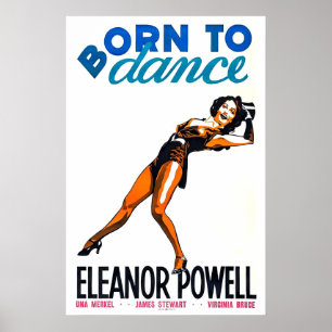 Born to Dance 1936 POSTER PRINT A5-A1 Vintage 30s