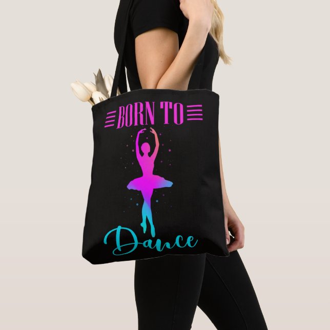 Born to Dance Ballerina   Tote Bag (Close Up)