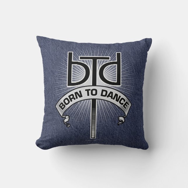 Born To Dance (Basic) Cushion (Front)