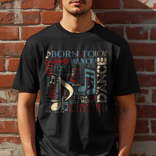 Born to Dance Blue ID277 T-Shirt