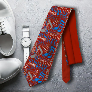 Born to Dance Blue/White/Any Colour ID277 Tie