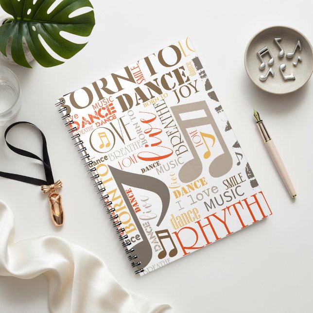 Born to Dance Brown ID277 Notebook (Creator Uploaded)