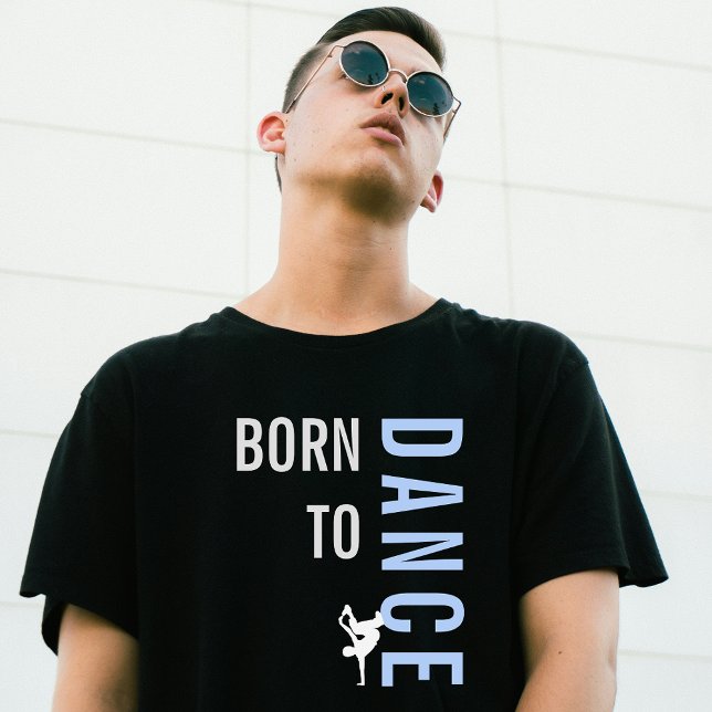 Born To Dance Modern Black T-Shirt (Born To Dance Modern Black T-Shirt)