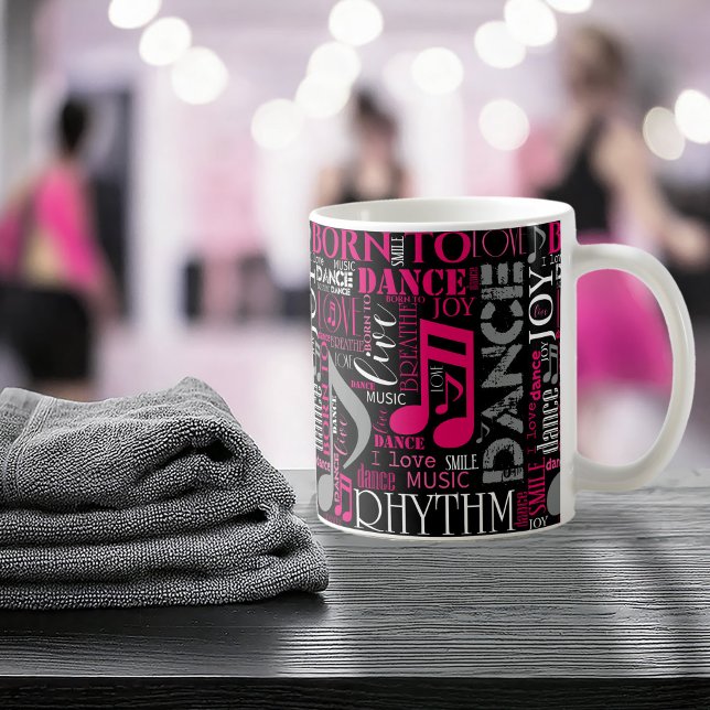 Born to Dance Pink ID277 Coffee Mug (Creator Uploaded)