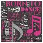 Born to Dance Pink/White ID277