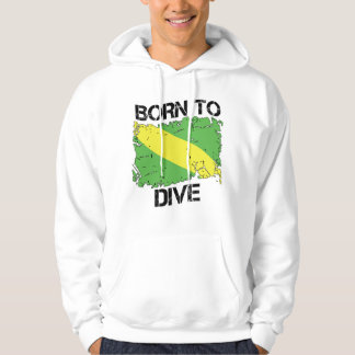 Born to Dive Nitrox Flag Sweatshirt
