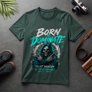 Born To Dominate Grim Reaper T-Shirt | Savage