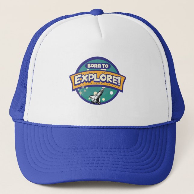Born to Explore Adventure Hat (Front)