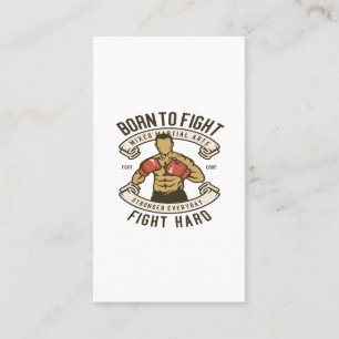 Born To Fight Business Card