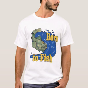 Born to Fish Fishing TShirt
