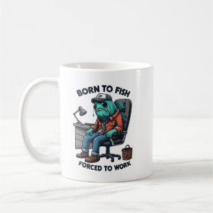 Born to Fish, Work Mug