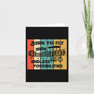 Born To Fly Card