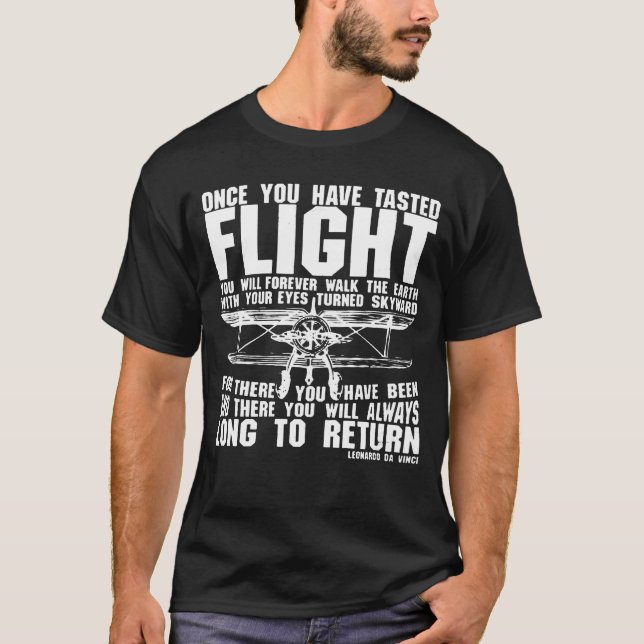 BORN TO FLY T-Shirt (Front)