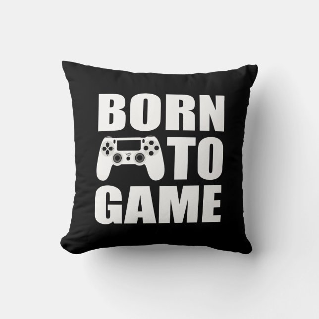 Born to game cushion (Front)