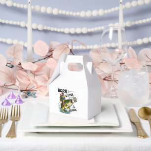 Born to Go Fishing Forced to Go to School Favour Box
