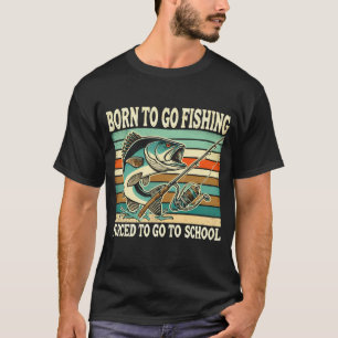 Born To Go Fishing Marlin T-Shirt