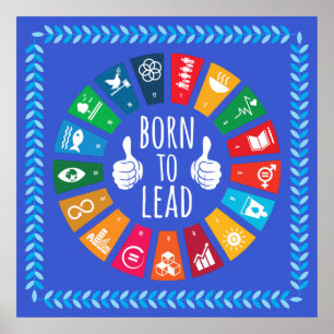 Born to Lead SDGs 2030 Wall Art – Corporate Gift