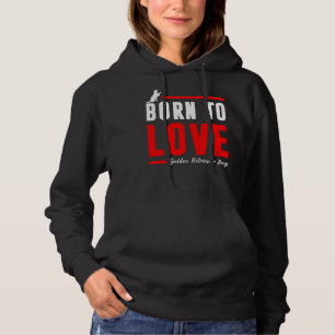Born To Love Golden Retriever Dog Hoodie