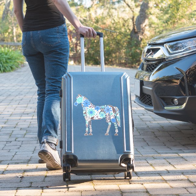 Born to Love Horses (Suitcase Insitu)