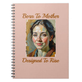 Born to Mother Quote  Notebook
