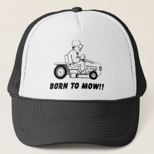 Born To Mow Trucker Hat