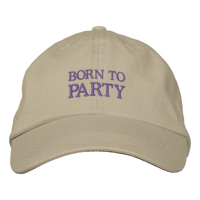 BORN TO PARTY cap (Front)