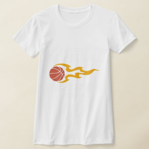 Born To Play Basketball Forced To Go To School T-Shirt