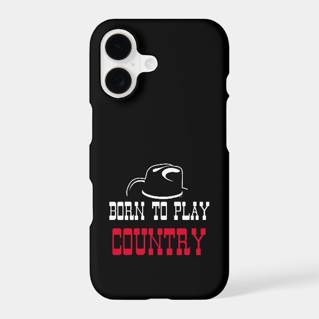 Born to play country (Back)
