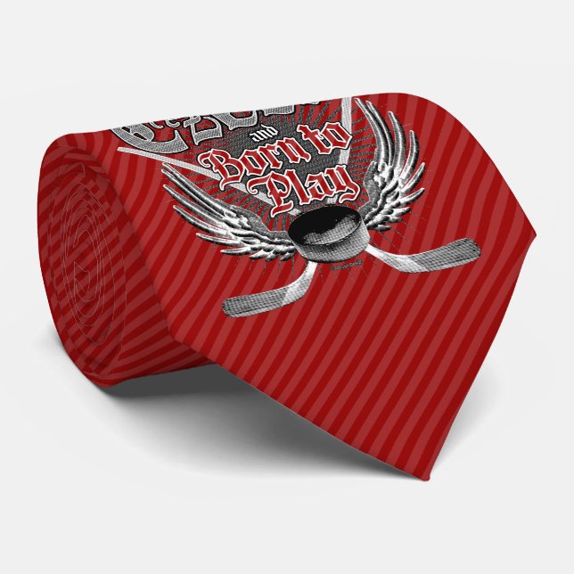 Born To Play (Czech) Tie (Rolled)