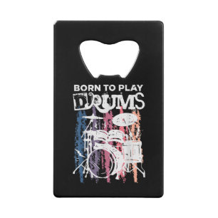 Born To Play Drums Drumming Rock Music Band Drumme