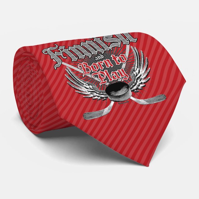Born To Play (Finnish) Tie (Rolled)