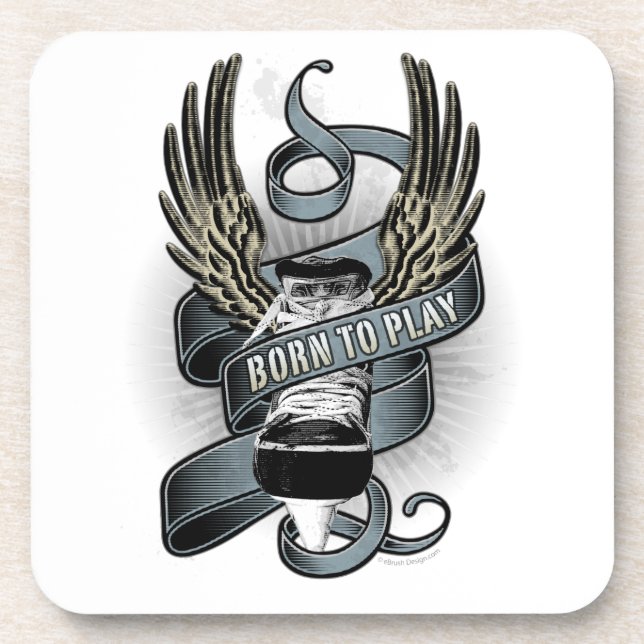 Born To Play II Coaster (Front)