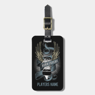 Born To Play II Luggage Tag
