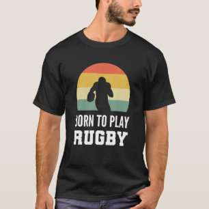 Born to Play Linemen or Football Fan T-Shirt