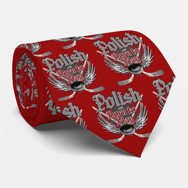 Born To Play (Polish) Tie (Rolled)