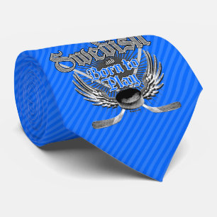 Born To Play (Swedish) Neck Tie