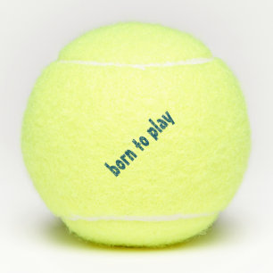 Born to Play Tennis Ball (Penn) Ocean Blue