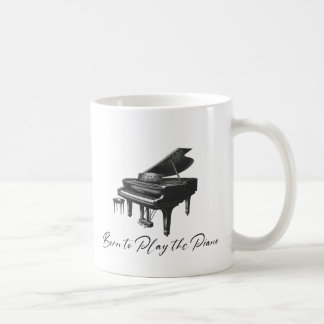 Born To Play the Piano Coffee Mug
