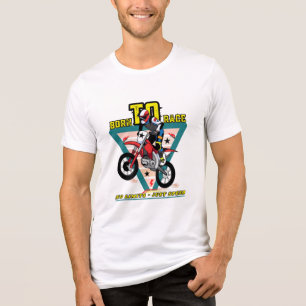 Born to Race   No Limits, Just Speed – Racing Bike Tri-Blend Shirt