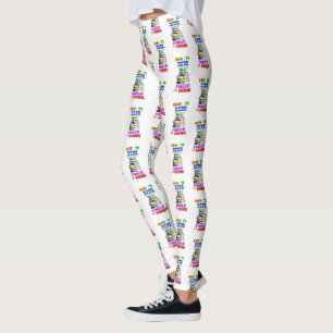 Born To Read Forced To Work Leggings
