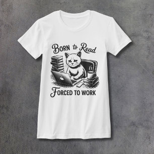 Born to Read Women's Fitted T-Shirt