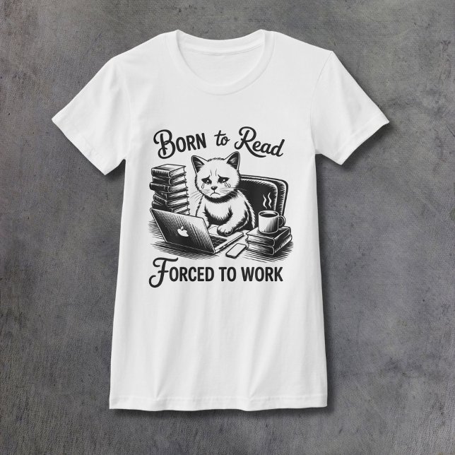 Born to Read Women's Fitted T-Shirt (Creator Uploaded)