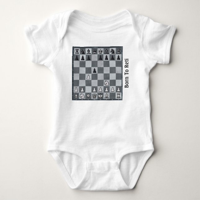 Born To Reti Baby Bodysuit (Front)