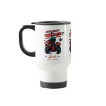 Born to ride-biker travel mug for motorcycle lover